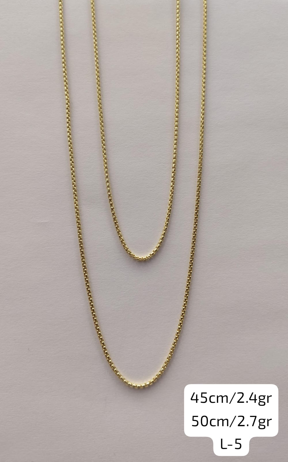 Collar de oro