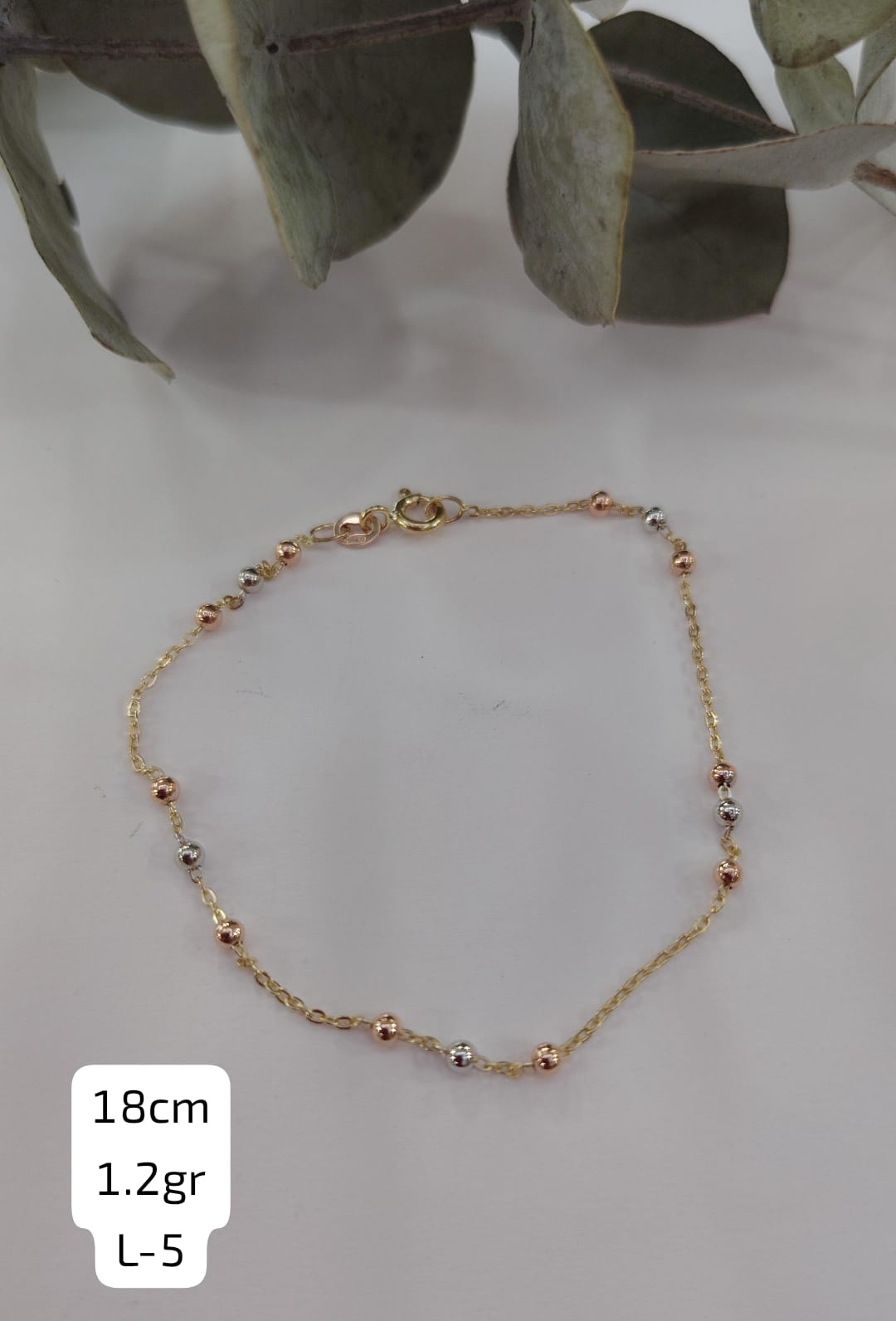 Pulsera de oro