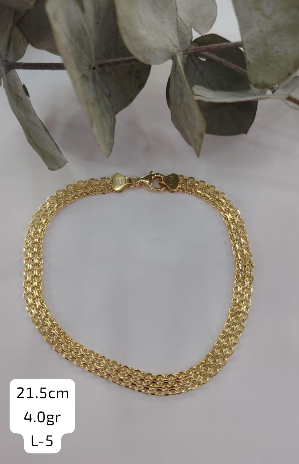 Pulsera de oro